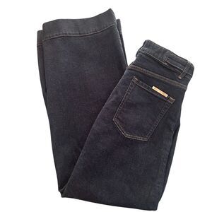 Hugo Boss Women's Dark Blue Stretch Wide Leg Denim Jeans‎ Size 28